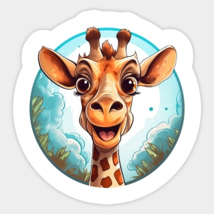 Giraffe Sticker